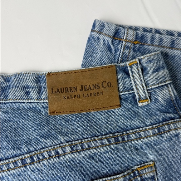 Ralph Lauren Light Blue Wide Leg Jeans - Picture 4 of 4